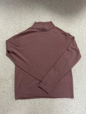 Vince mauve wool turtleneck